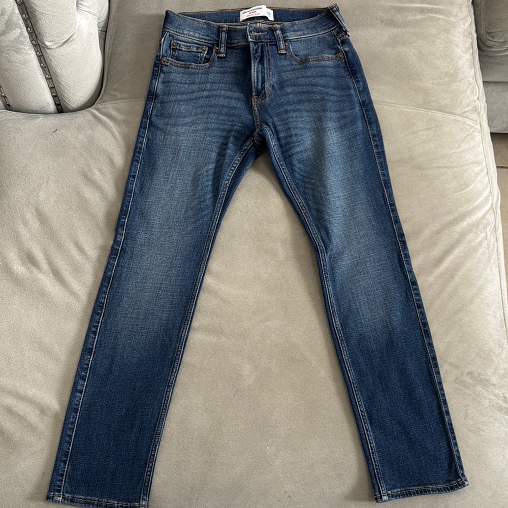 🔟DEAL… Abercrombie Kids Blue Slim Jeans Classic Style